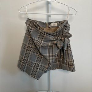Aritzia Wilfred Wrap Front Skirt